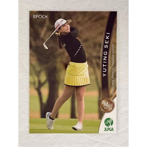 Epoch 2021 Jlpga Official Trading Cards 日本女子プロゴルフ協会 レギュラーカード 31 田辺ひかり