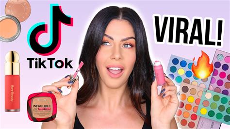 Testing Viral Makeup That Tik Tok Made Me Buy Omg Wow Youtube