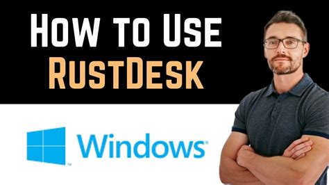 How To Use RustDesk On Windows Full Guide YouTube