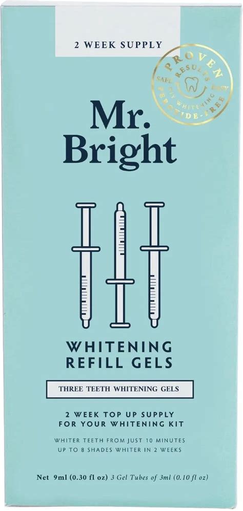 Mr Bright Limited Mr Gel Whiteing Refills Żel Do Wybielania Zębów W