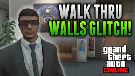 Gta Glitches Walk Through Walls Glitch Online Wallbreach Into