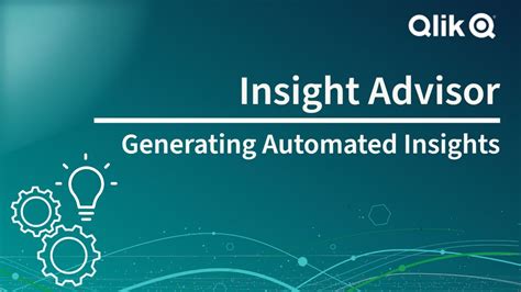 Insight Advisor In Qlik Sense Generating Automated Insights YouTube