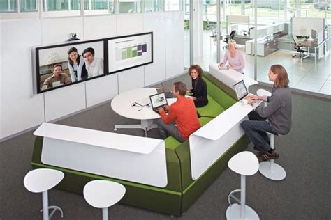 How Steelcases Mediaspace Combines Cafe Like Furniture And