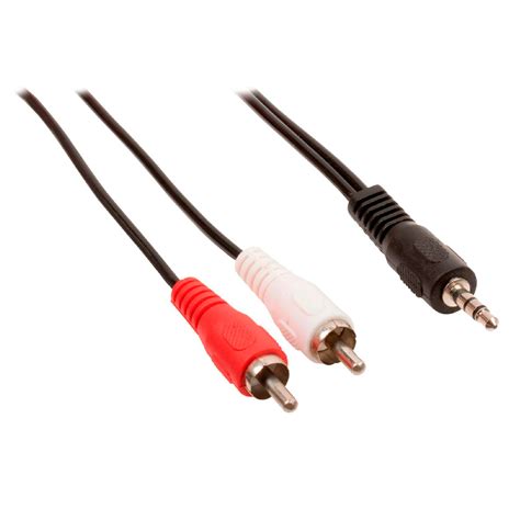 Cable Jack 35 Macho Estereo X2 Rca Macho 5m Audiovideo