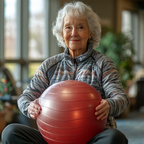 Seated Ball Exercises For Seniors A Safe And Effective Way To Stay