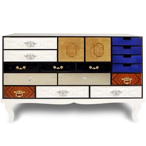 Modern Colorful Chest Of Drawers With Marks | DigsDigs