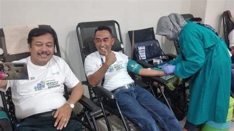 Lebih Dari Orang Ikut Donor Darah Pegadaian Kanwil Xi Semarang Di