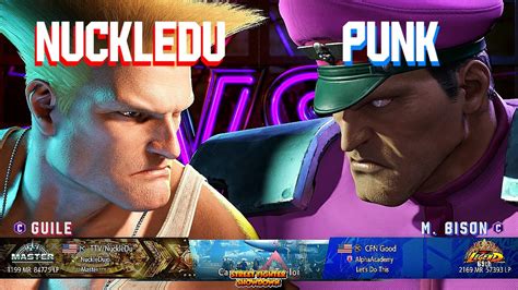 SF6 Nuckledu Guile VS Punkdagod Bison FT3 Street Fighter 6