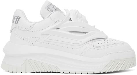 Versace White Odissea Sneakers Versace