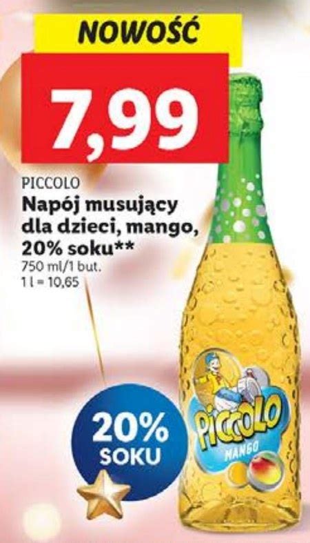 Szampan Dla Dzieci Piccolo Promocja Lidl Ding Pl