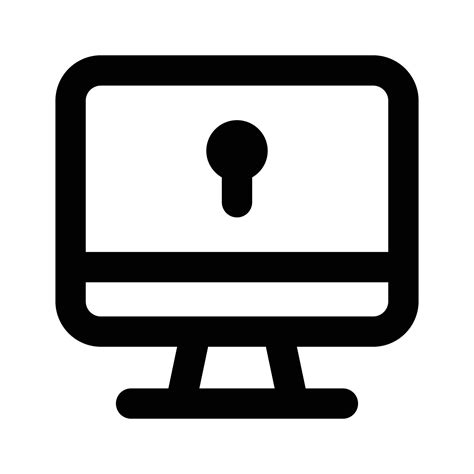 tener un Mira a esta increíble icono de computadora seguridad en