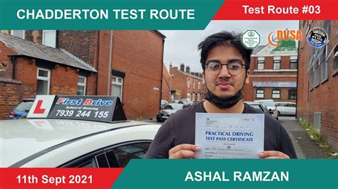 Uk Practical Driving Test Route Chadderton Test Route Ashal Ramzan