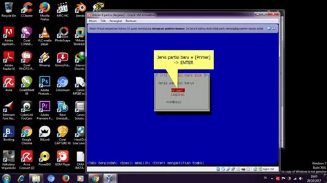 Cara Install Debian 9 Dengan 4 Partisi Youtube