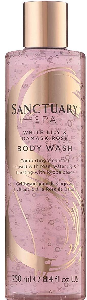 Sanctuary Spa White Lily And Damask Rose Body Wash Shower Gel Makeup