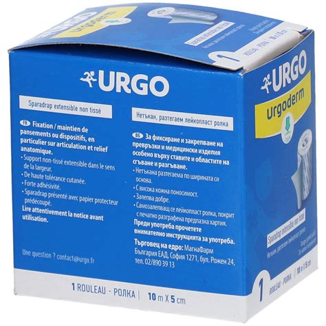 Urgo Urgoderm Sparadrap Non Tiss Extensible M X Cm Pc S