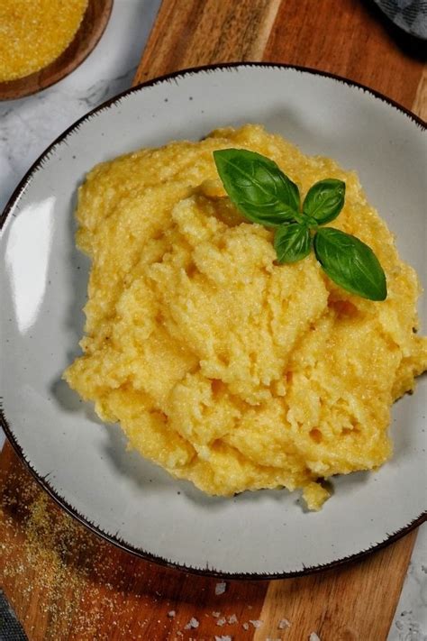 Cremige Polenta Italienisches Rezept Mit Parmesan