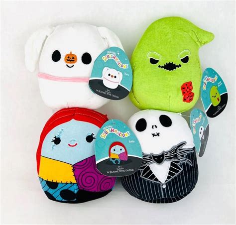 Jack Sally And Zero Squishmallows Town Green