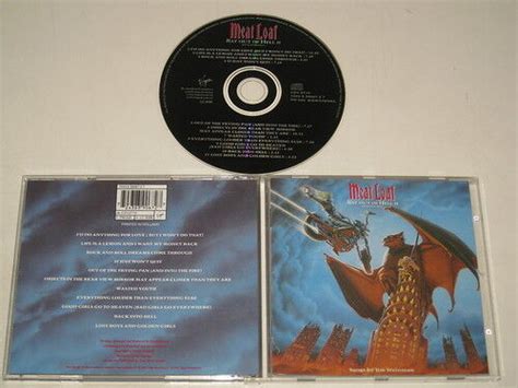 Meat Loaf Bat Out Of Hell Ii Back Into Cdv