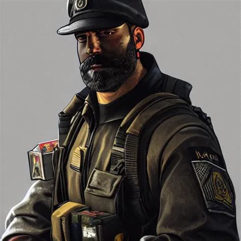 A Portrait Of A Kaid From Rainbow Six Siege Stable Diffusion Openart