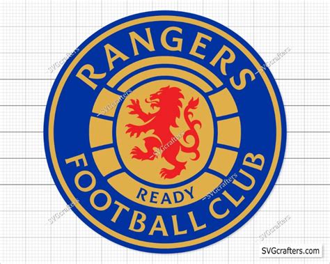 Rangers Fc Svg Rangers Football Club Svg Png Football Svg