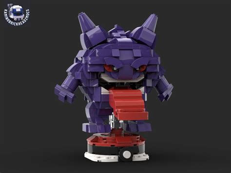 Lego Moc Gengar By Mandroid99 Rebrickable Build With Lego