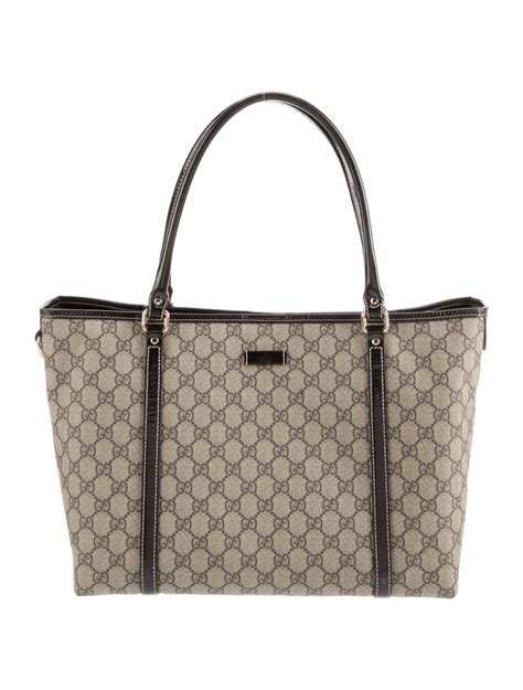 Gucci GG Supreme Medium Ophidia Tote Blue Totes Handbags