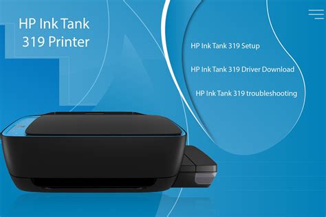 Hp 319 All In One Ink Tank Color Printer The Dan Technology