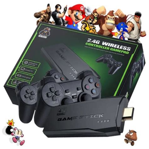 Game Stick Lite K Jogos Retros E Controles