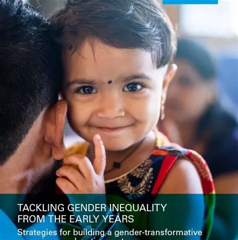 Tackling Gender Inequality From The Early Years Scoonews