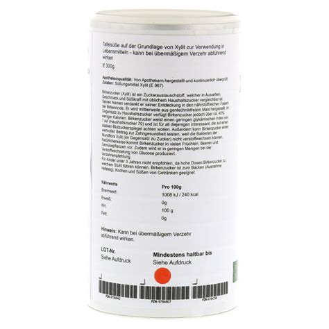 XYLIT Pulver 300 Gramm online bestellen - medpex Versandapotheke