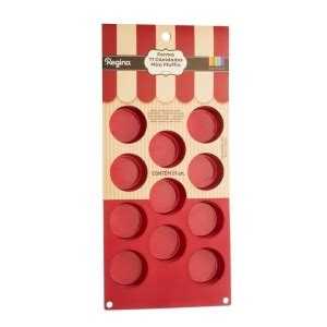 Forma Silicone 11 Cavidades Mini Muffin 102966 5 Regina