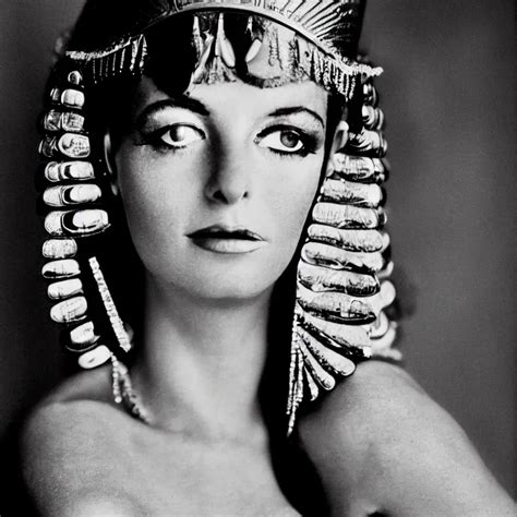 A Portrait Photograph Of Cleopatra By Richard Avedon Stable Diffusion