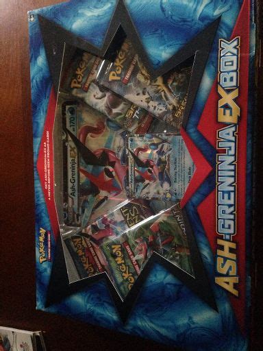 Pokemon Ash Greninja EX Box Opening Pokémon Amino