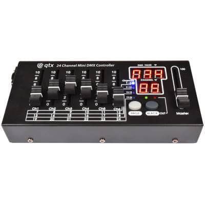 QTX MDMX 24 24 Channel Mini DMX Controller QTX From Inta Audio UK