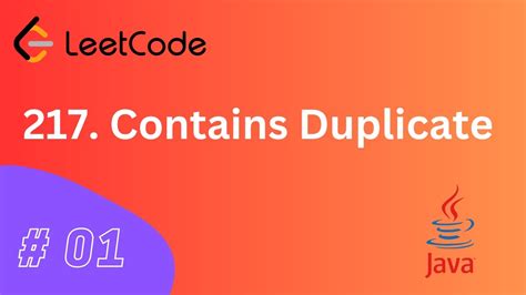 Leetcode Contains Duplicate Hindi Competitive Programming