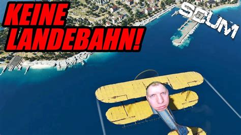 Scum Keine Landebahn In Sicht Insel Mit Flugzeug Erobern K