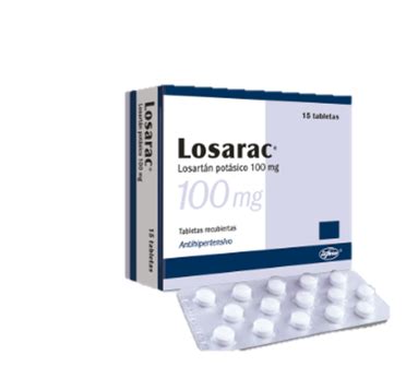 LOSARAC 100 MG CEDETSA