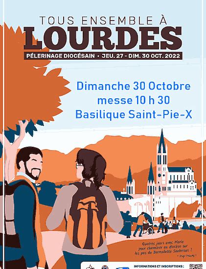 Pèlerinage Diocésain à Lourdes Paroisse de Cauterets