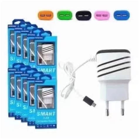 Carregador Turbo Celular Ultra R Pido V Micro Usb Entrada Usbp