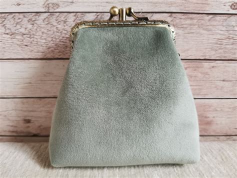 Double Kiss Lock Coin Purse, Vintage Style Coin Purse, Double Pockets