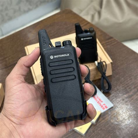 motorola  slim walkie talkie long range clear communication
