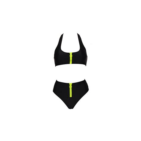 Zipper Bikinis Swimsuit For Women Bikini Set Biquini Sexy Brazilian Two Pieces Swimwear Beach