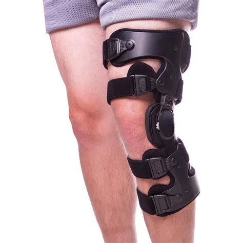 Osteoarthritis unloader knee brace medial and lateral oa support for bone on bone arthritis pain ...