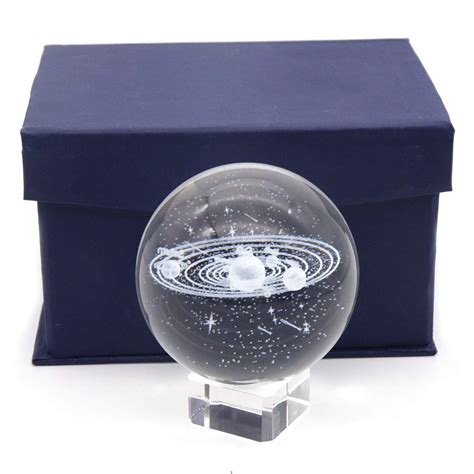 Buy Omitfu Shooting Stars In Solar System Crystal Ball 3D Laser