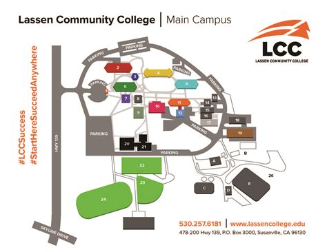 Campus Map - Lassen College