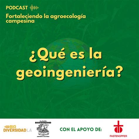 Qu Es La Geoingenier A