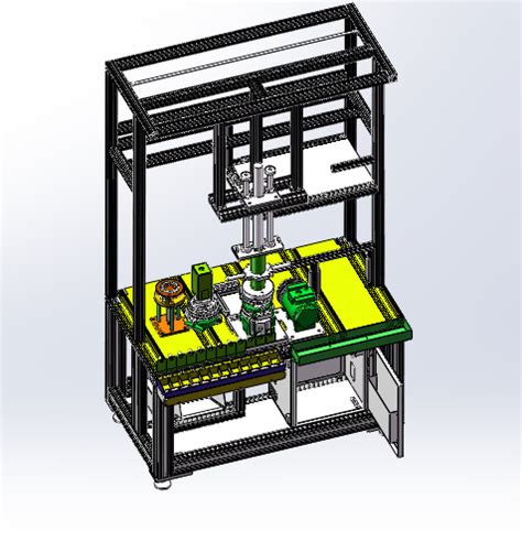 【非标数模】压缩机离合器组装机3d数模图纸 Solidworks18设计 Solidworks 仿真秀干货文章