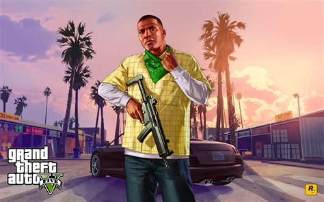 Franklin Grand Theft Auto V Wallpaper 42770439 Fanpop