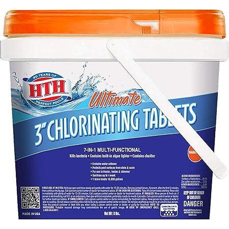 Amazon Hth Super Chlorinating Tablets Swimming Pool