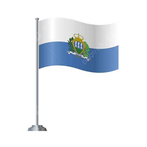 San Marino Flag San Marino Flag Country Png And Vector With